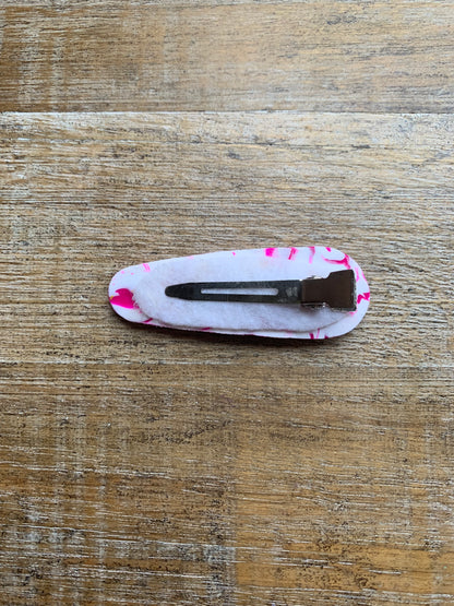 Women Don’t Owe You Shit Polymer Clay Hair Clip Rhinestone Feminist Hair Accessory