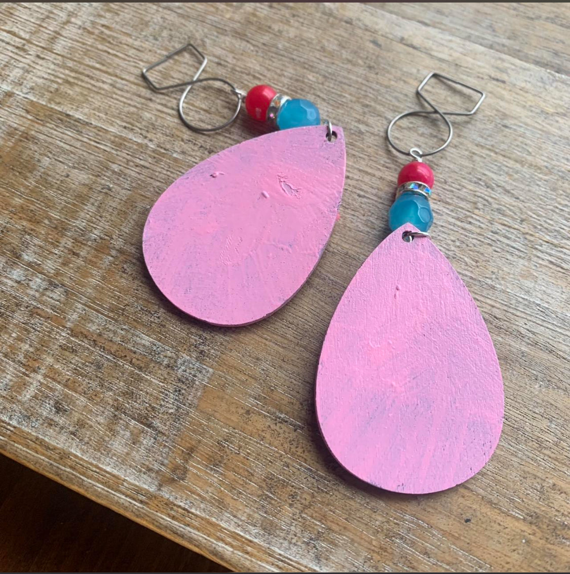 Trump Makes Rapists Feel Safe Wood Protest Activist Earrings Clip On Earrings FDT Ear Hangers