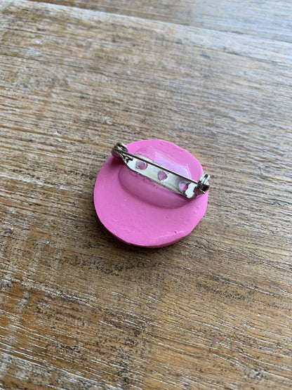 As-Is On My Way to Get My 6th Abortion Today Pink Pro-Choice Protest Pin