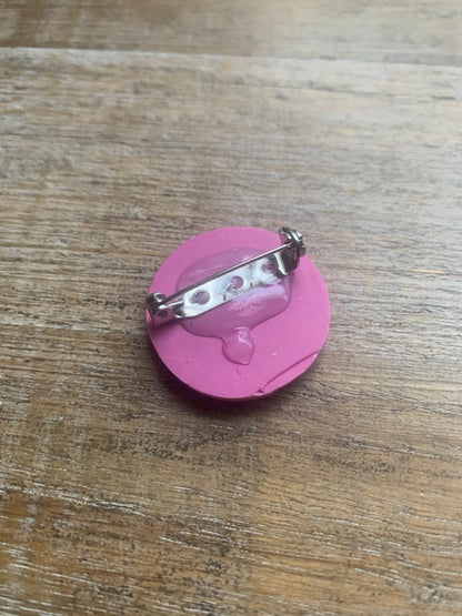As-Is Housing is a Human Right Polymer Clay Pin