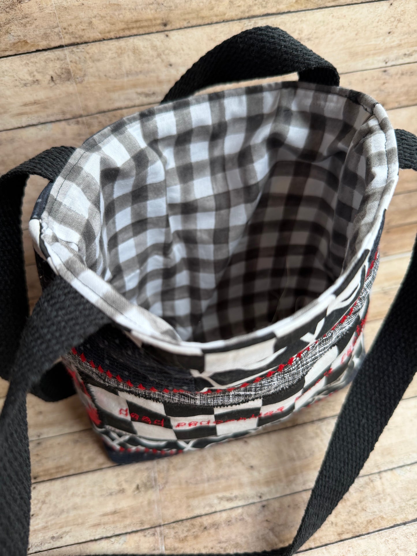 Dead Pedophiles Can’t Reoffend Patchwork Gothic Tote Shoulder Bag