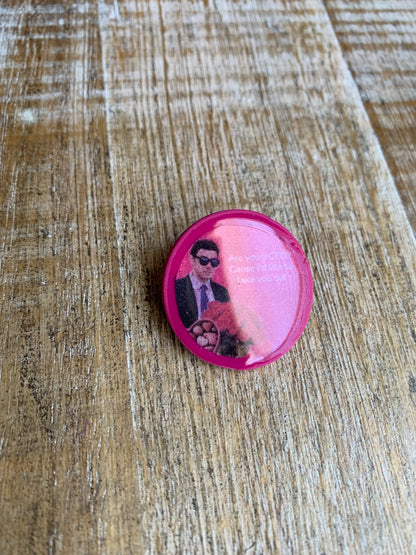 Are You A CEO Polymer Clay Liberal Luigi Protest Pin