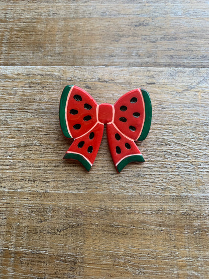 FREE PALESTINE Watermelon Pin Hand-painted Brooch ALL PROCEEDS DONATED