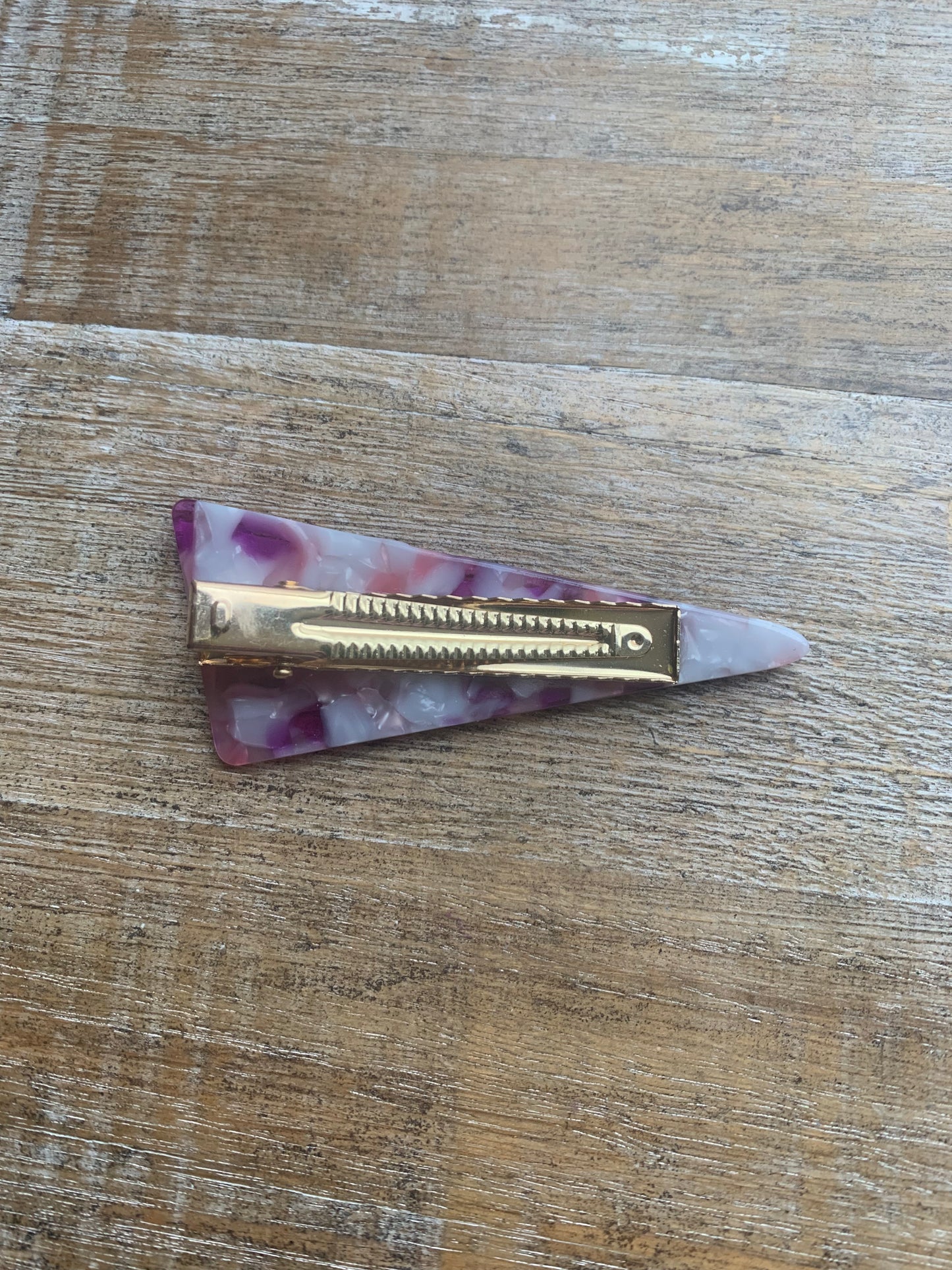 Women Don’t Owe You Shit Purple Color Rhinestone Liberal Protest Hair Clip