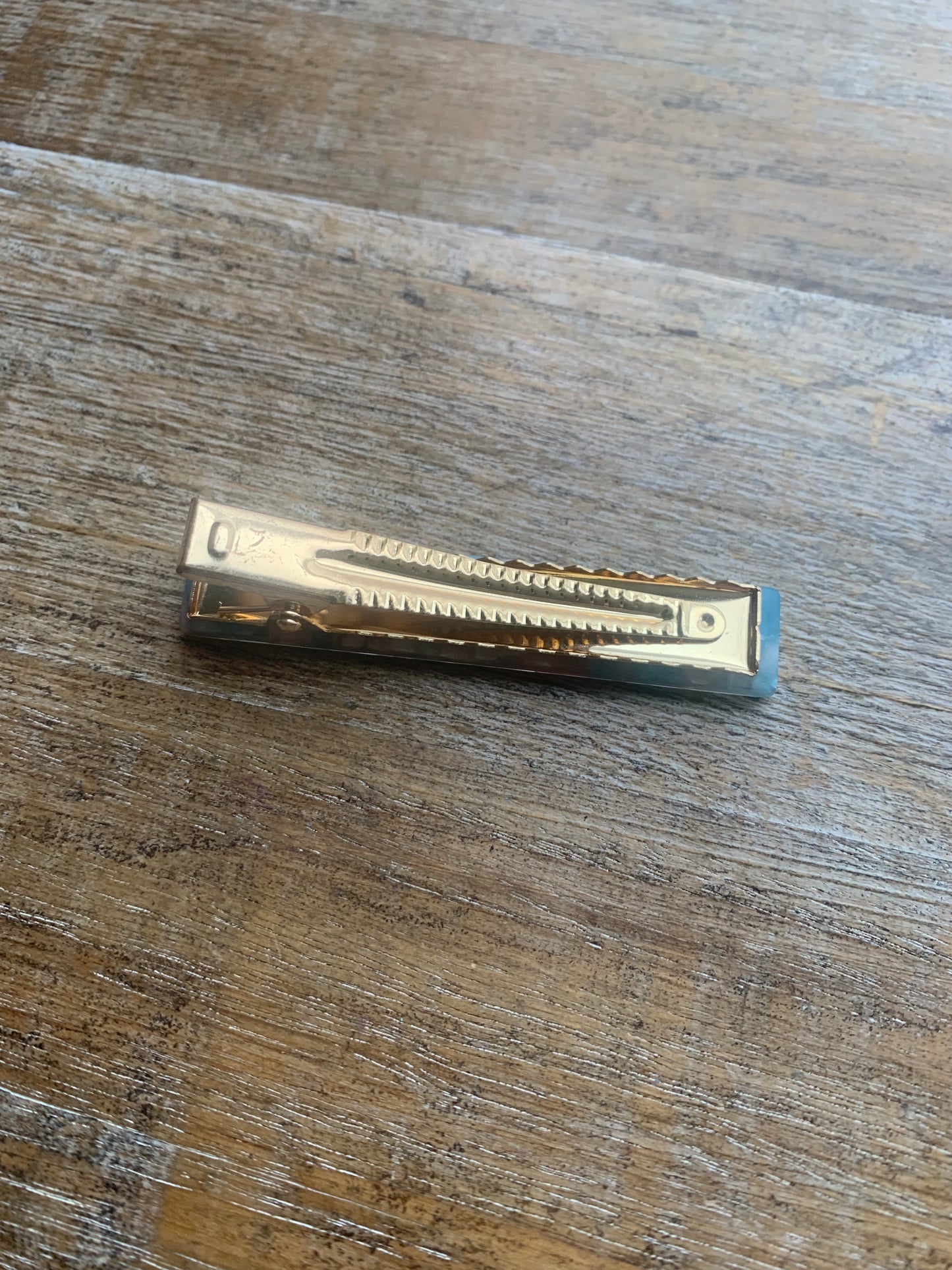 As-Is No Human Is Illegal Pastel Color Liberal Protest Hair Clip