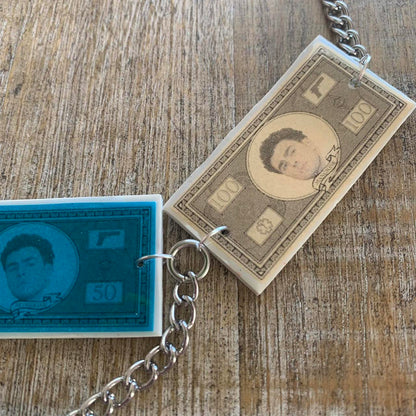 Luigi Money Statement Clay Necklace Free Luigi Deny Defend Depose